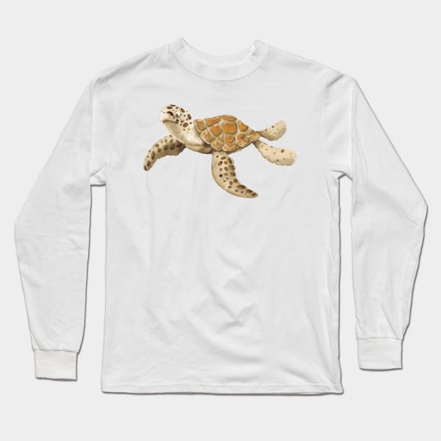 Turtle Long Sleeve T-Shirt by Rowena Aitken